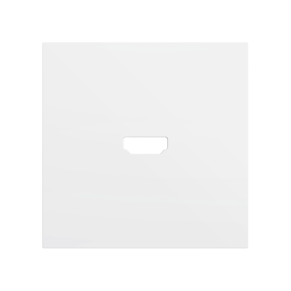 ZS70. Cover for HDMI insert 70x70 mm -  Matt white
