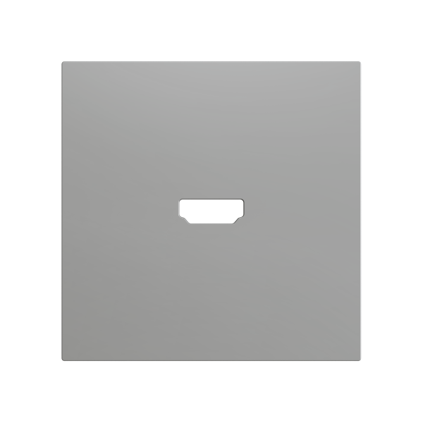 ZS70. Cover for HDMI insert 70x70 mm - Silver