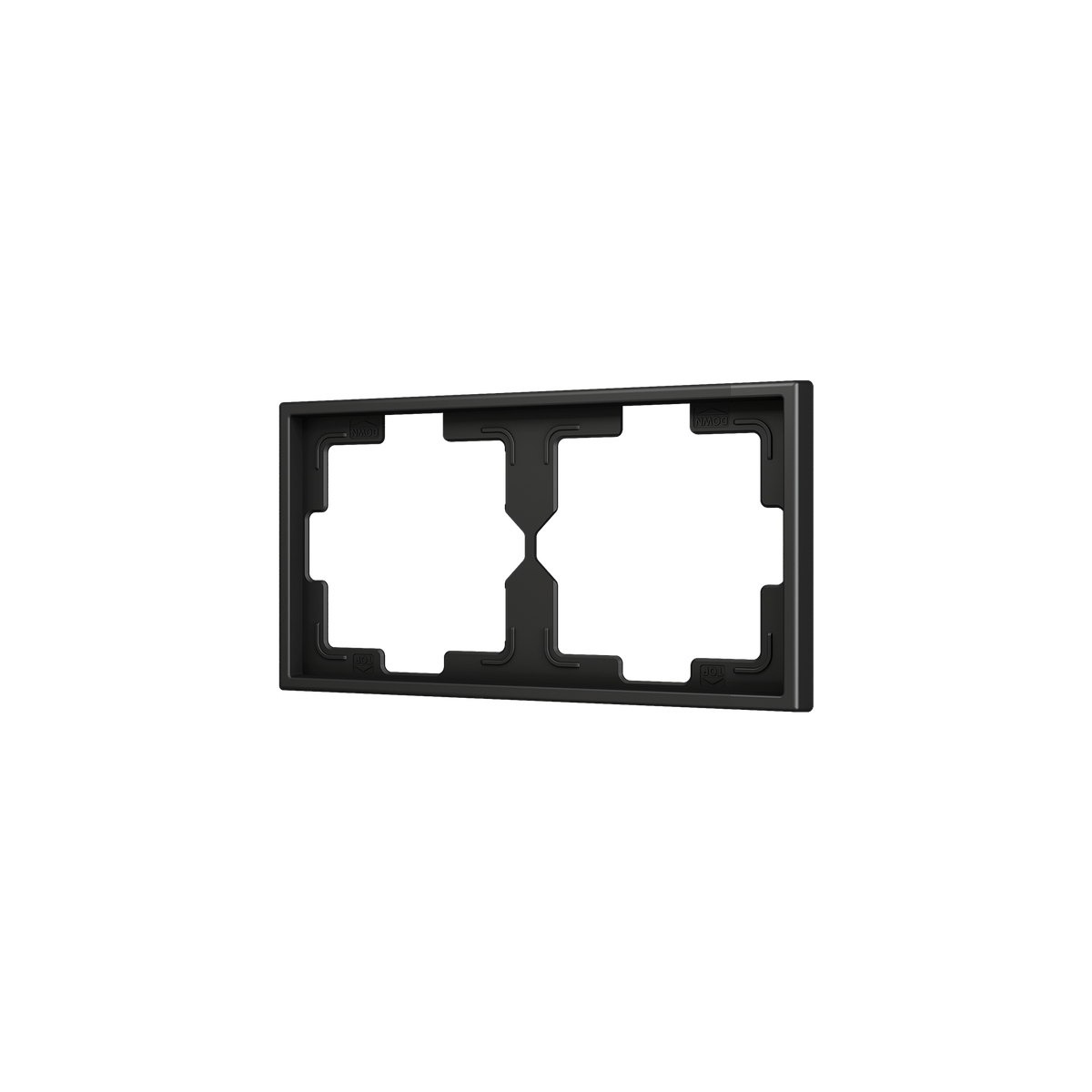 ZS70. 2-gang Frame - Anthracite