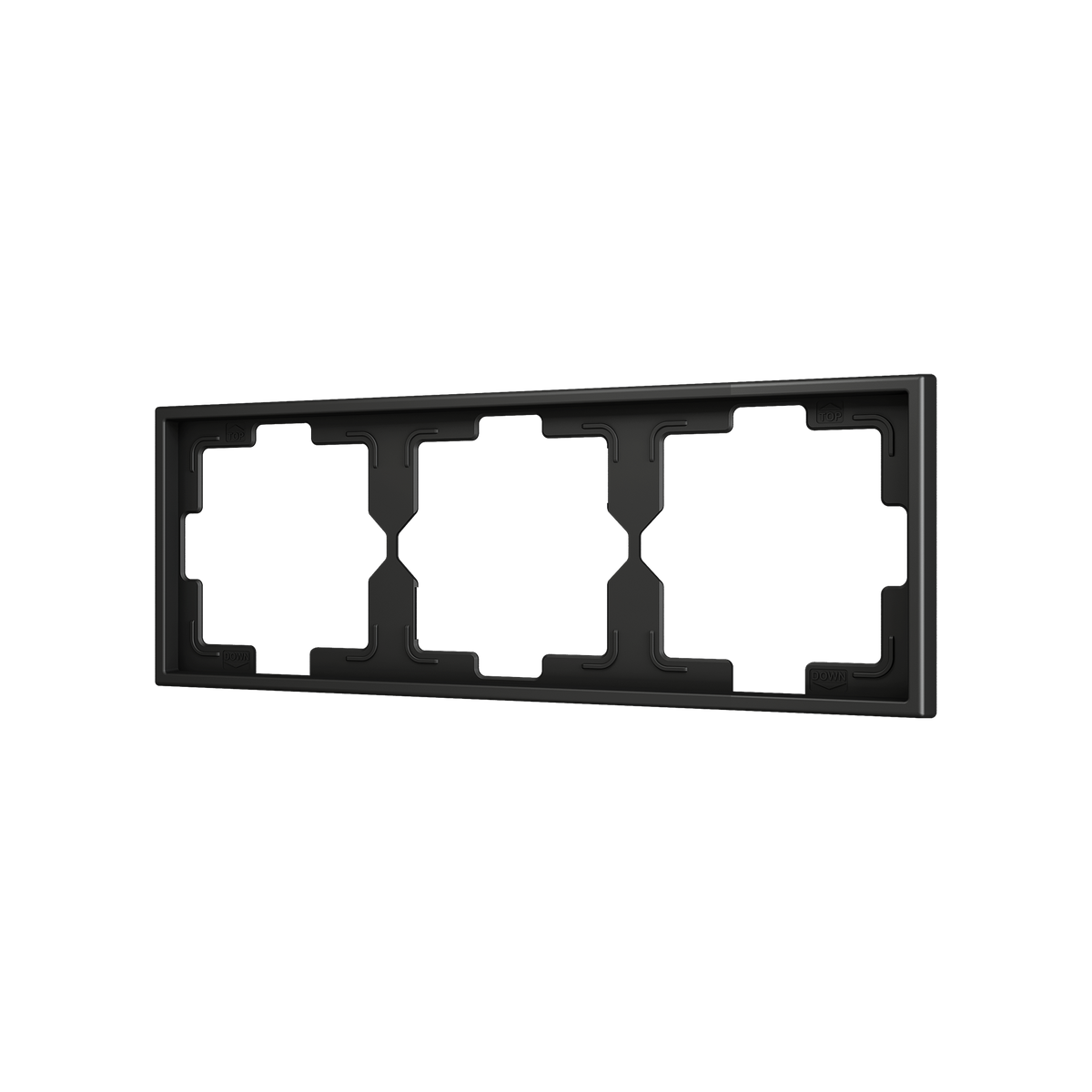 ZS70. 3-gang Frame - Anthracite
