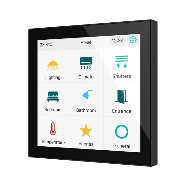 CX40. PANEL DOTYKOWY POJEMNOŚCIOWY KNX 4"