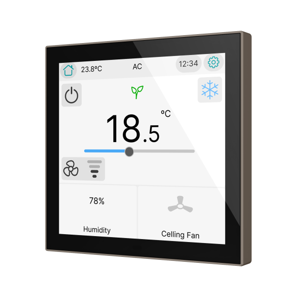 CX40. PANEL DOTYKOWY POJEMNOŚCIOWY KNX 4"