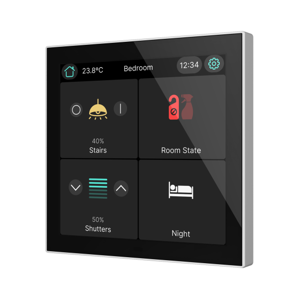 CX40. PANEL DOTYKOWY POJEMNOŚCIOWY KNX 4"
