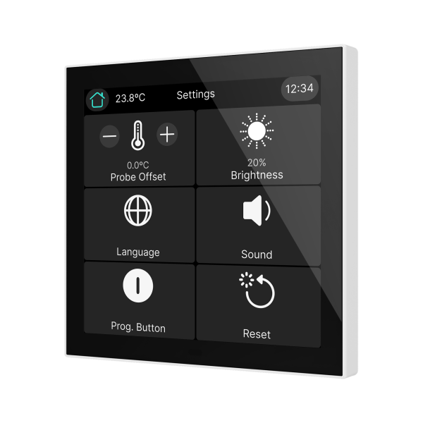 CX40. PANEL DOTYKOWY POJEMNOŚCIOWY KNX 4"