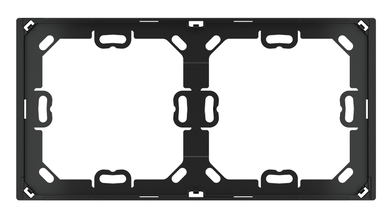 ADAPTER x2 DO PŁYTKI NF/DEEP CZARNY 1 SZT.