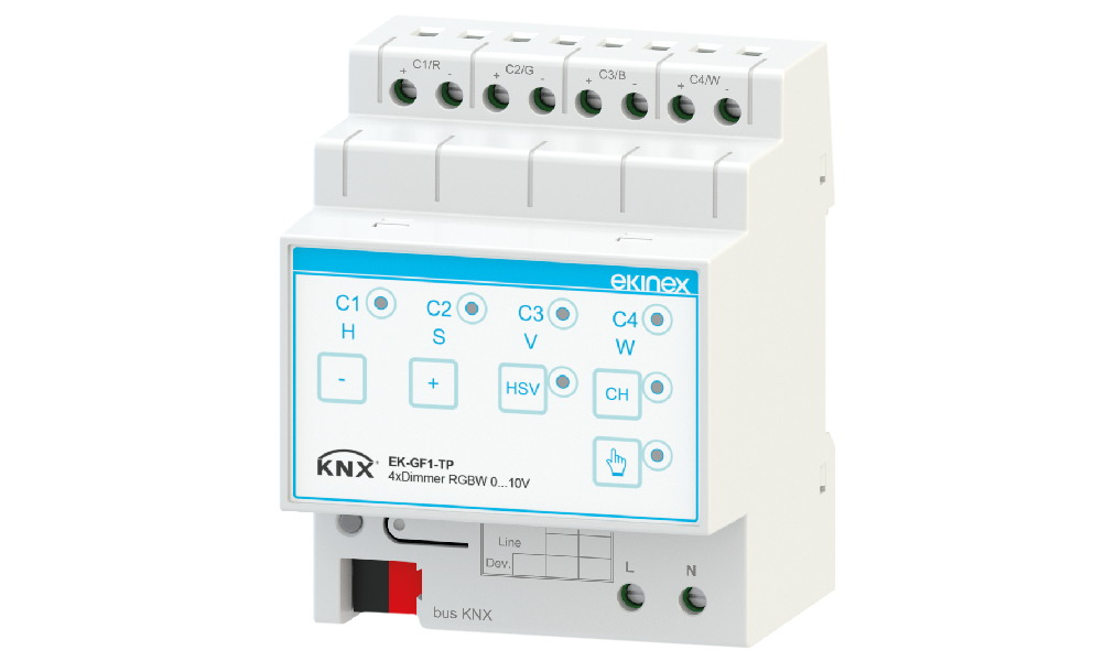 AKTOR ŚCIEMNIACZA GR1 KNX 0-10V 4x