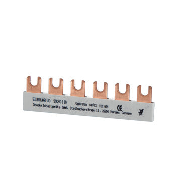 MOSTEK SZYNOWY EV-S G 1.6.70 1 FAZOWY 6 MODUŁOWY 10MM2