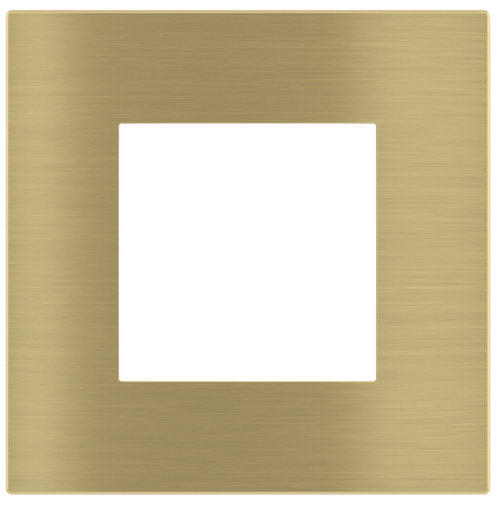 PŁYTKA X1 KWADR. METAL 45X45 DEEP BRASS