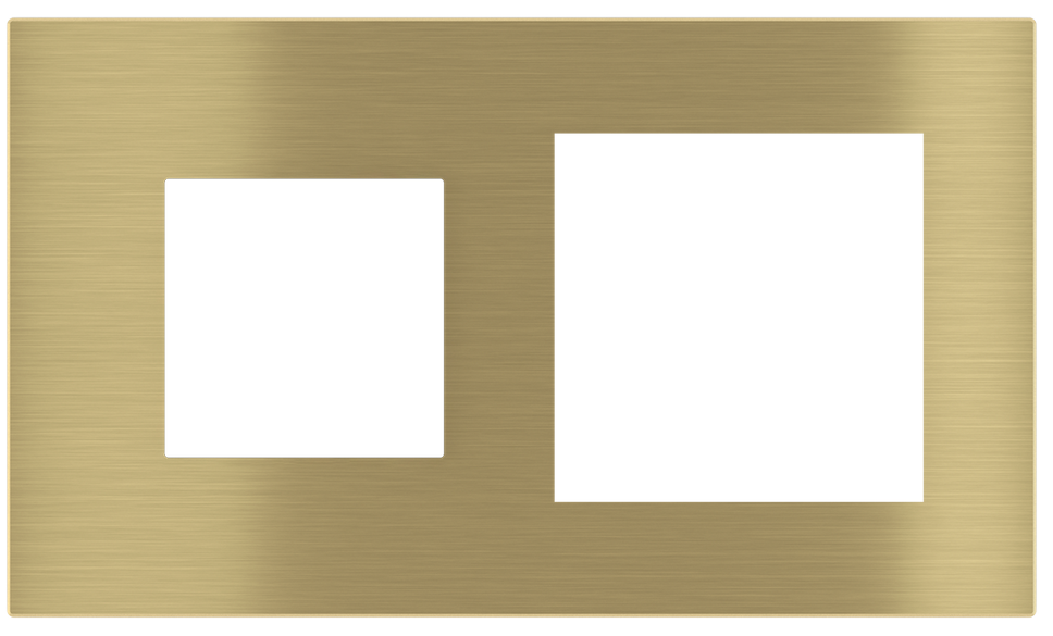 PŁYTKA X2 METAL 45X45+60X60 SURFACE BRASS