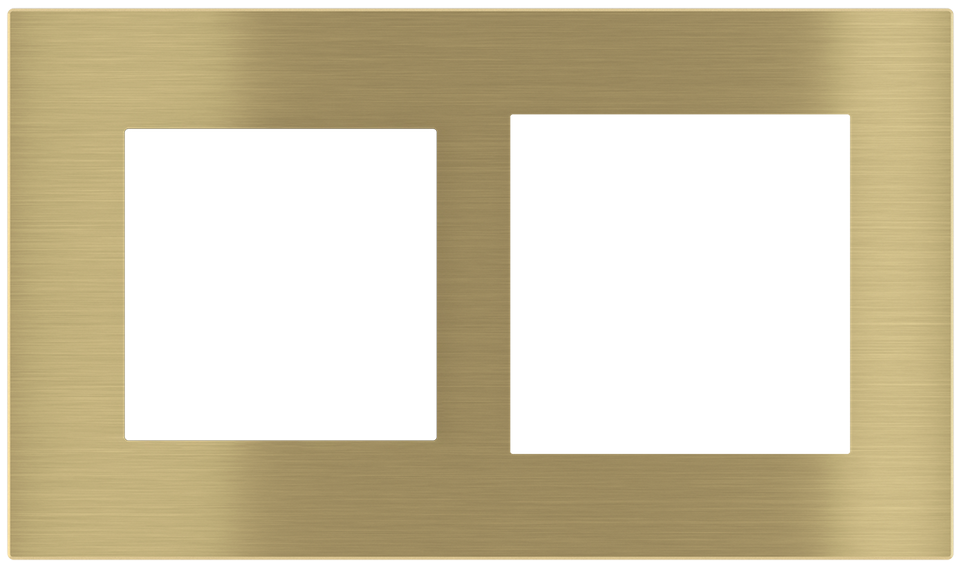 PŁYTKA X2 METAL 55X55+60X60 SURFACE BRASS