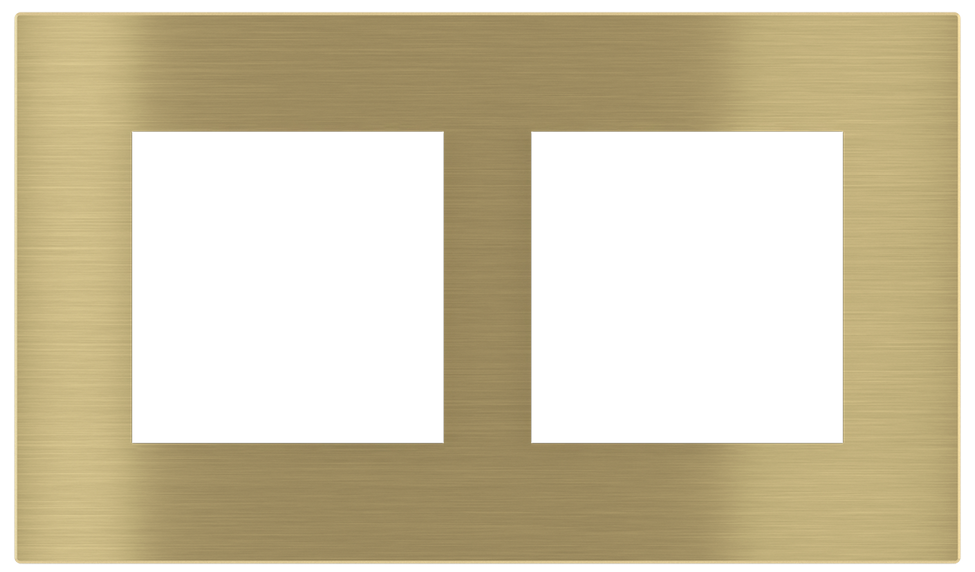 PŁYTKA X2 METAL 55X55 SURFACE BRASS